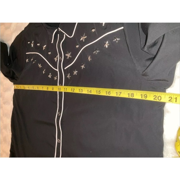 K Too Women’s Western Button Up Top Size M - Picture 5 of 10